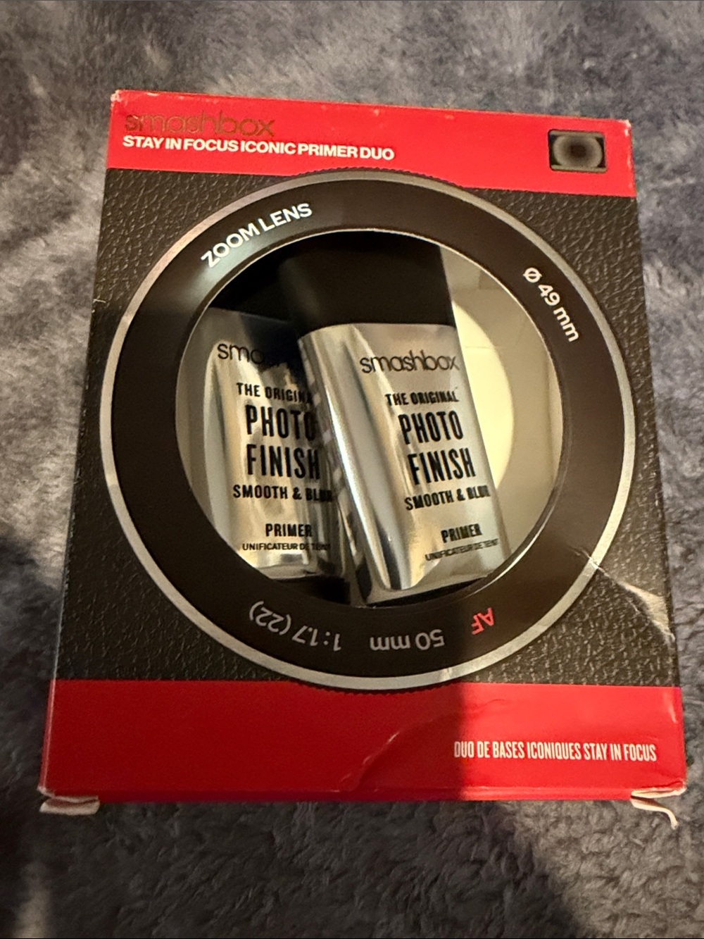 Smashbox Stay In Focus Iconic Face Primer Duo 2x Full Size New In Box